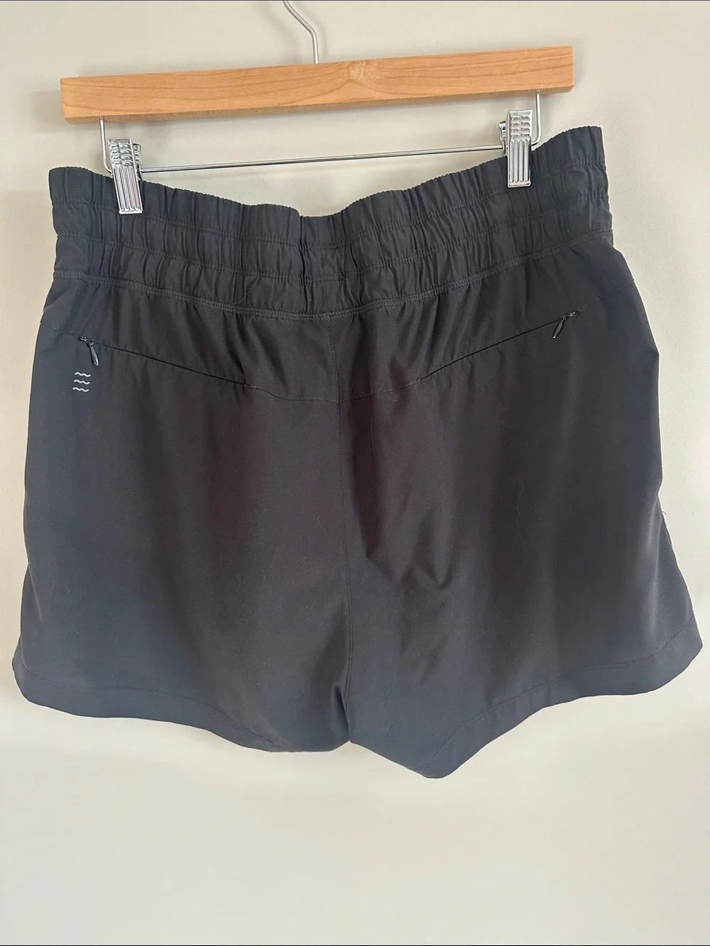 Free Fly Black Women's Athletic Shorts with Pockets